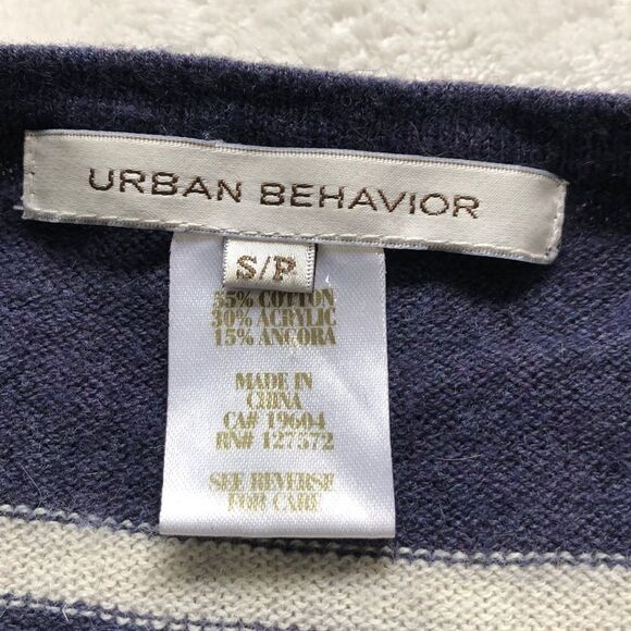 Urban behavior angora purple cardigan - Picture 3 of 8